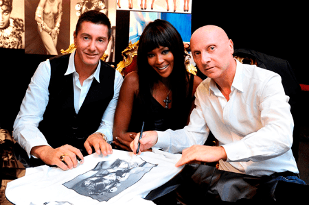 Dolce&Gabbana celebrated Naomi Campbell on the 25th Anniversary of her career. | 1