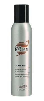 Saçlarınızı özgürce şekillendirin: HAYASHI SYSTEM DESIGN TRIPLE PLAY MOUSSE | 1