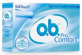 o.b.® tamponların patentli ProComfort™ teknolojisiyle sınırsız özgürlüğe terfi edin | 1