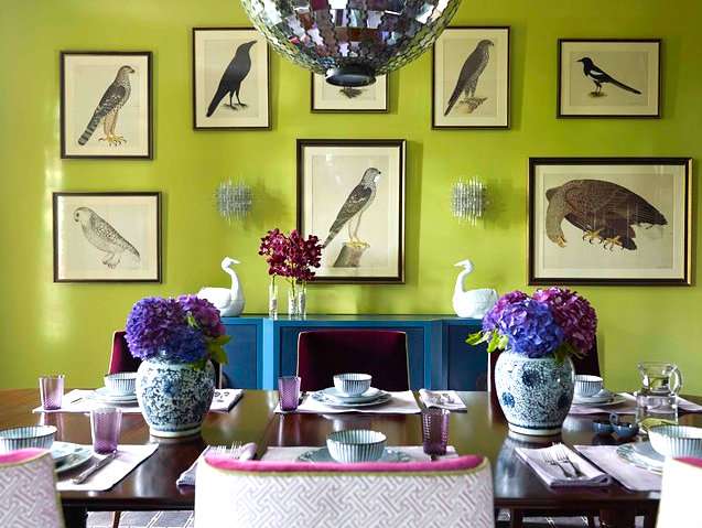 Chartreuse-dining-room