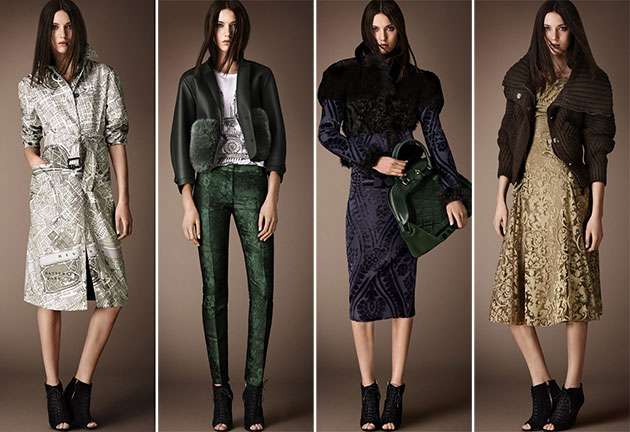 Burberry Prorsum sonbahar 2014 koleksiyonu