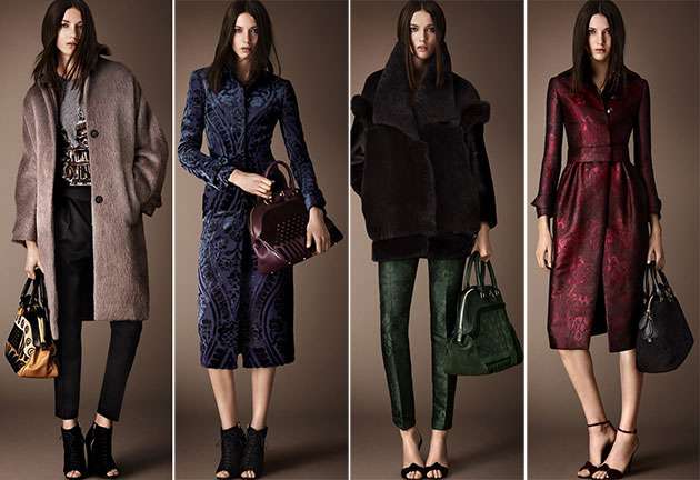 Burberry Prorsum sonbahar 2014 koleksiyonu