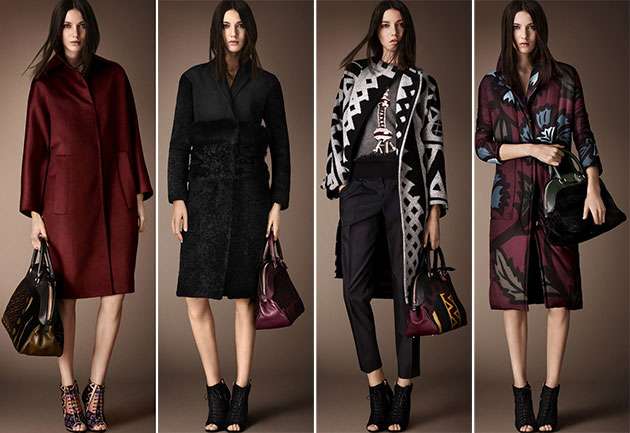 Burberry Prorsum sonbahar 2014 koleksiyonu