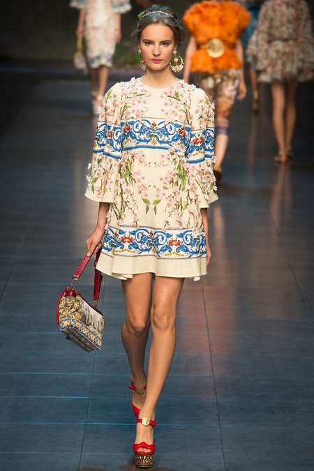 Dolce & Gabbana 2014 Bahar Defilesi