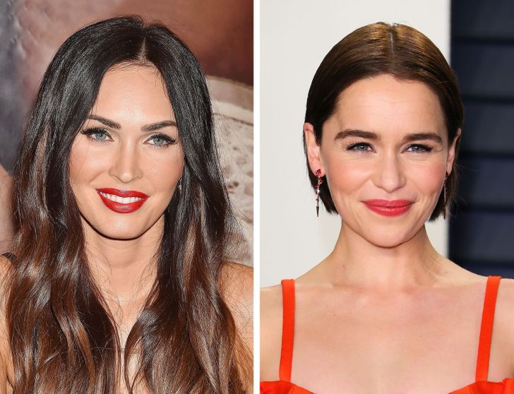 Megan Fox and Emilia Clarke.jpg