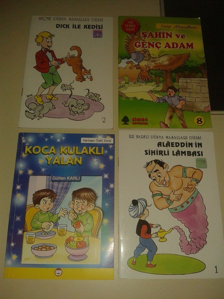 Ilkokul Seviyesi Hikaye Ve Masallar,Ben 10 ,Avatar,Sünger Bob Okuma ...