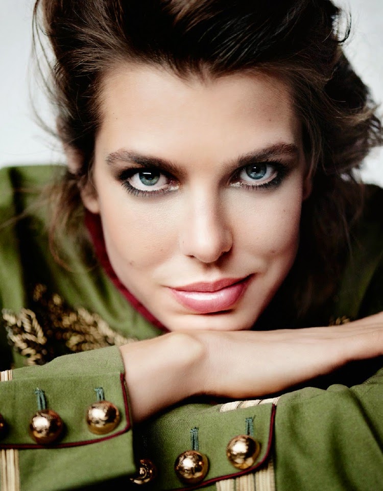 Caroline, Princess of Hanover @ Charlotte Casiraghi - Vogue France, April 2015 4.jpg