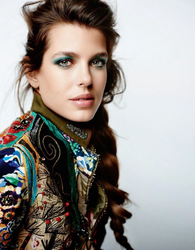 Caroline, Princess of Hanover @ Charlotte Casiraghi - Vogue France, April 2015 5.jpg