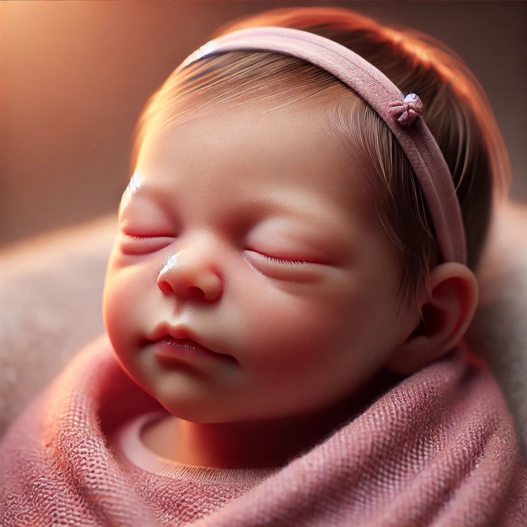 DALL·E 2025-01-24 17.18.51 - A realistic and detailed digital illustration of a newborn baby ...webp