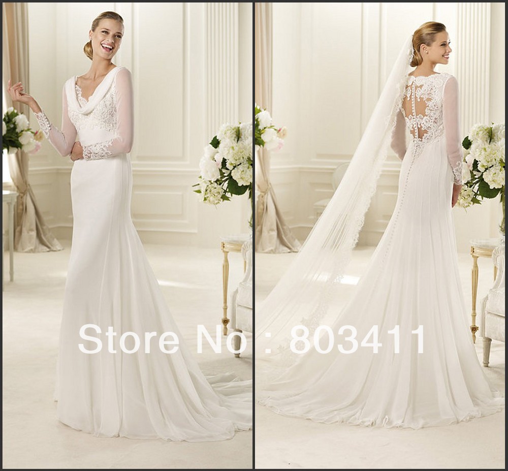 Free-Shipping-Classical-Long-Sleeve-Cowl-Neckline-Sweep-Train-Wedding-Gowns-Dress.jpg