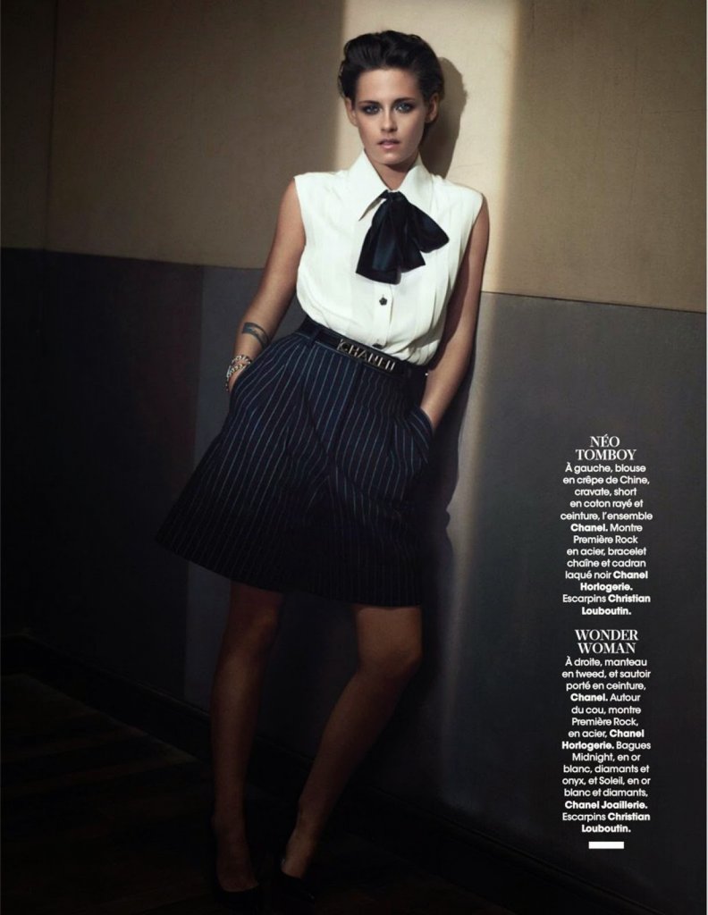 Kristen Stewart in Chanel by Peter Vincent for Madame Figaro 35.jpg