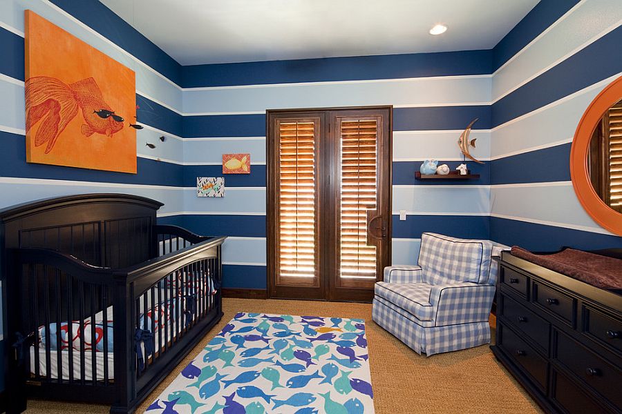 Lovely-use-of-stripes-and-pops-of-orange-in-the-cool-nursery.jpg