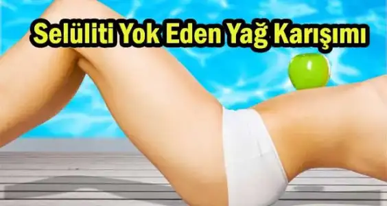 Selülit için doğal yağ karışımı
