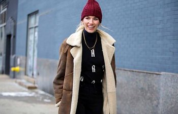 Bu Sezonun Modası! Shearling Ceket Kombinleri