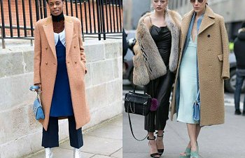 2018 sokak modası şık palto kombinleri