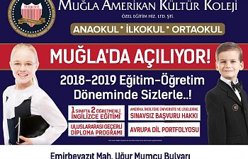 Muğla Amerikan Kültür Koleji ( Anaokulu-İlkokul-Ortaokul )