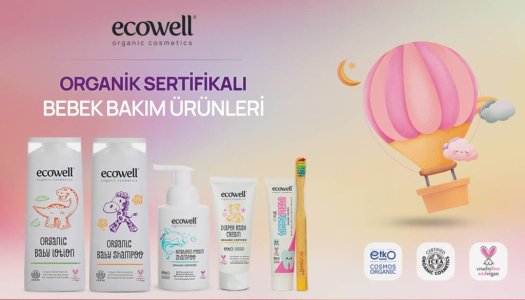 Ecowell Organik Sertifikali Bebek Bakim urunleri.jpg