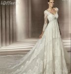 $charming-v-neck-3-4-long-sleeve-bride-wedding-dress-new-b315.jpg