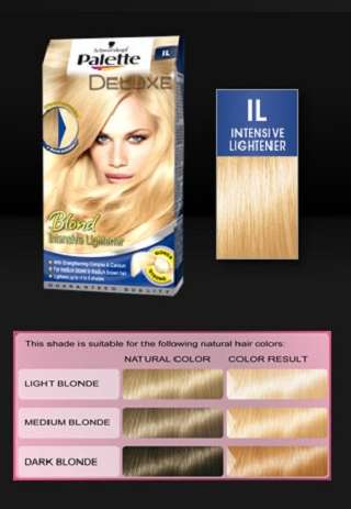 Набор для мелирования волос palette deluxe блики цвета