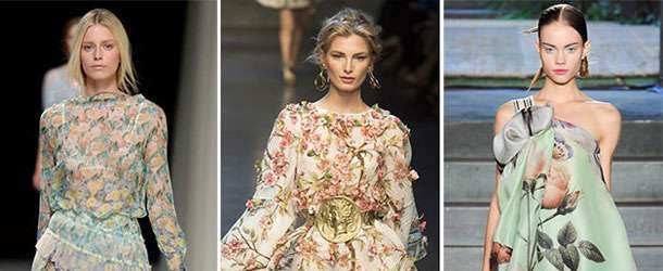 İlkbahar / Yaz 2014 Elbise Baskı Trendleri