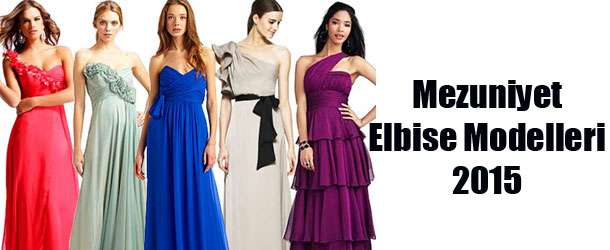 Mezuniyet Elbise Modelleri 2015