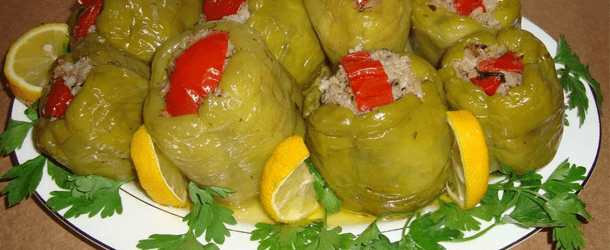 Fırında Dolma Biber Nasıl Yapılır? Resimli Tarif