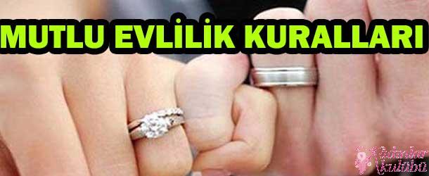 Mutlu evlilik kuralları