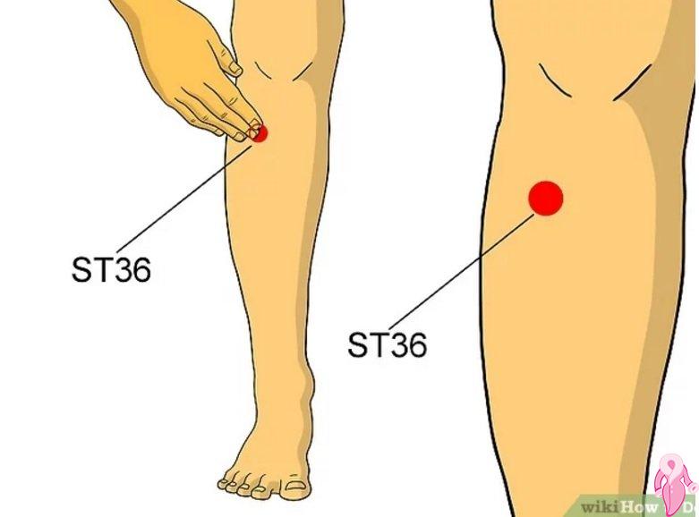 Точка 36. Точка st36 акупунктуры. Точка Цзу-Сань-ли st36. Точка st36 Меридиан. Эта точка - Цзу-Сан-ли.